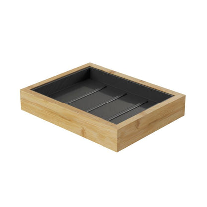 Bambus Sæbeskål Cervia Sort 12,7 x 9,7 cm 5059340738635