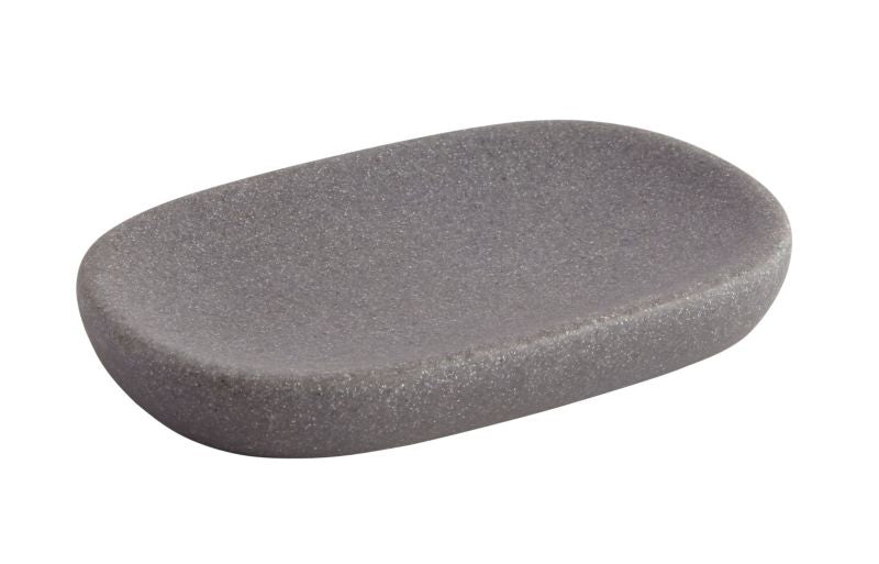 Sæbeskål Jubba Grå Steneffekt 14 x 9 cm