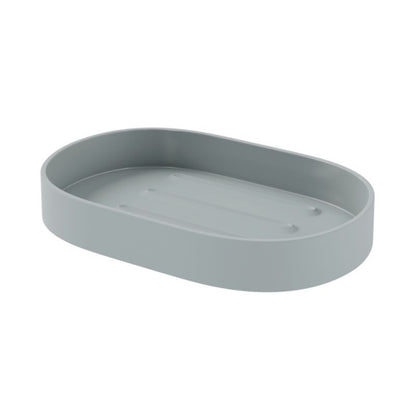 Mydelniczka Koros Oval Grøn-Grå Mat 14 x 9 cm