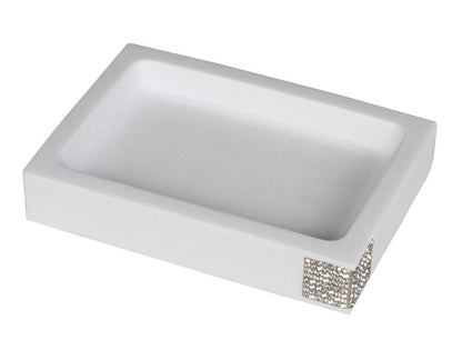 Sæbeskål Rektangulær 11x11 cm Hvid Mat