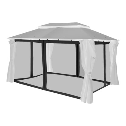 Myggenet til Pavillon Thar 3x4 m Mørkegrå
