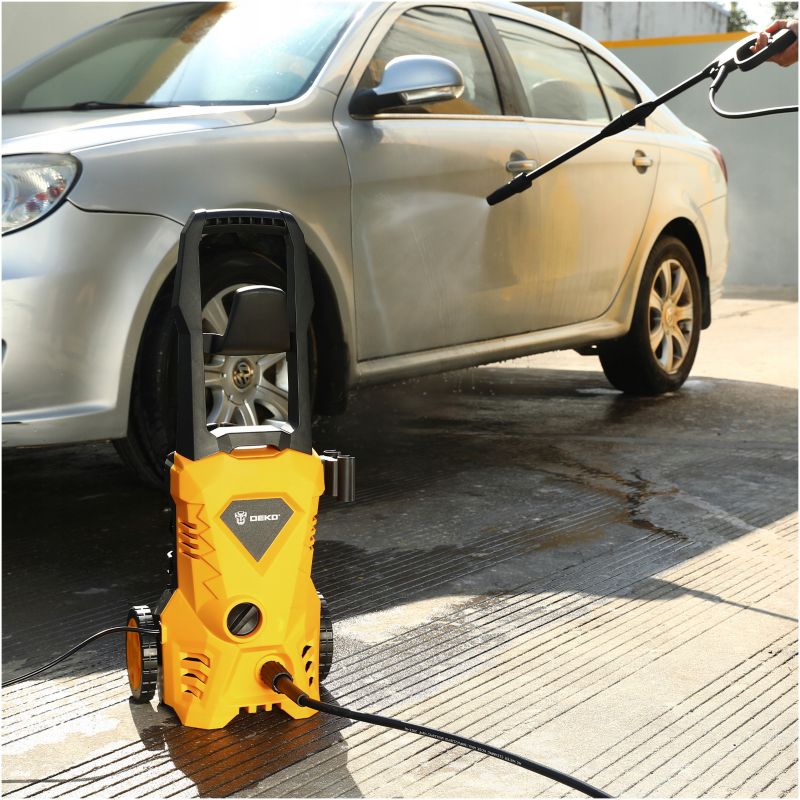 DEKO højtryksrenser 120 bar 1500 W 1 sæt