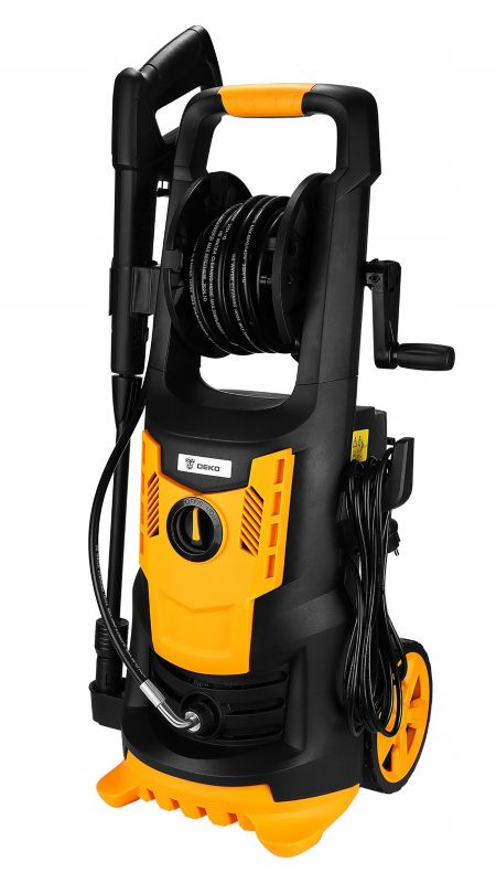 DEKO højtryksrenser 165 bar 2200 W komplet sæt