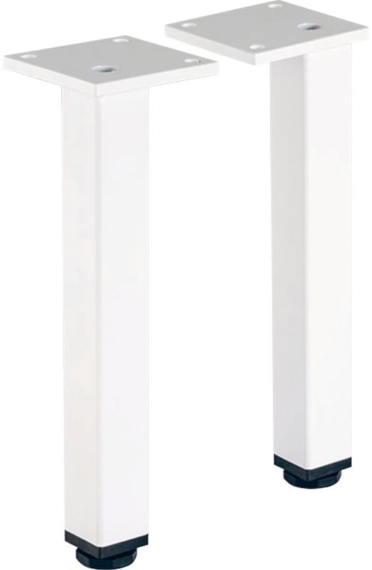 Skabsben Selnova Square 19,7-20,5 cm Hvid