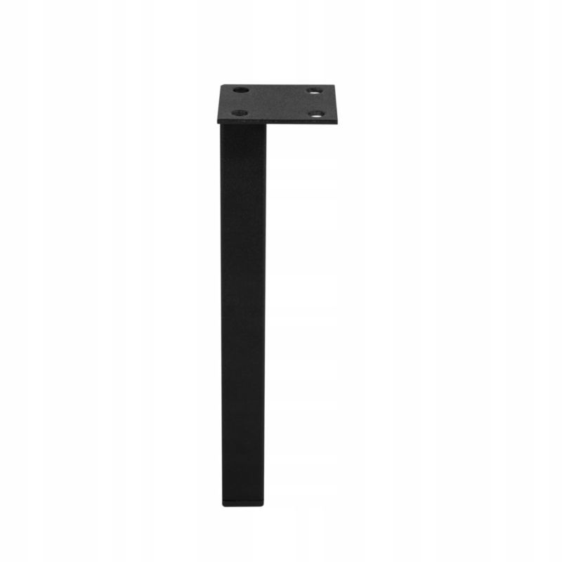 Møbelben 20 cm Sort Metal 4 stk. Loftstil