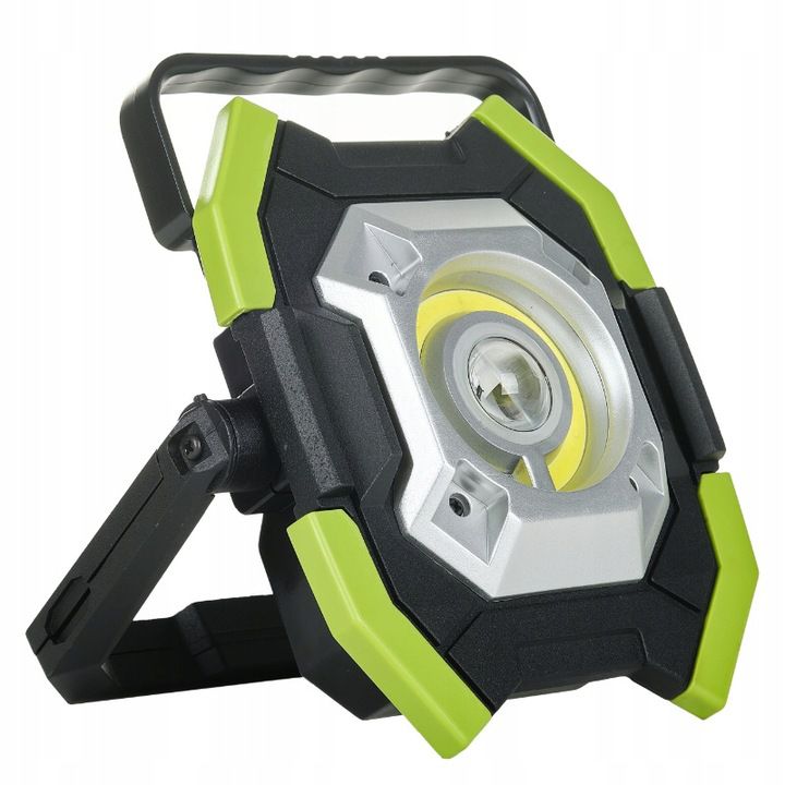 Bærbar akku-spotlight Germina 30W lille batterilampe 1 stk.