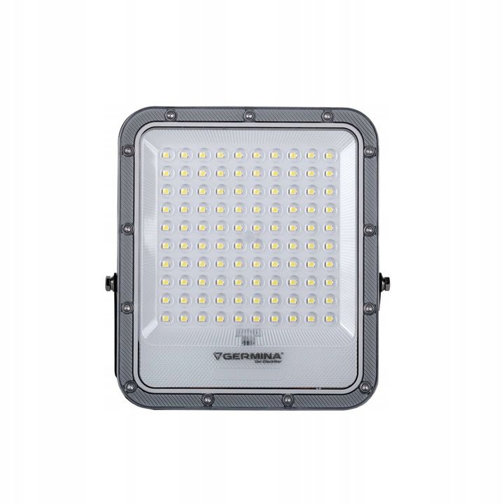 LED-spot Germina 200W med solpanel IP65 + fjernbetjening, 1 stk.