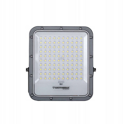 LED-spot Germina 200W med solpanel IP65 + fjernbetjening, 1 stk.