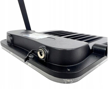 LED-spot Germina 200W med solpanel IP65 + fjernbetjening, 1 stk.