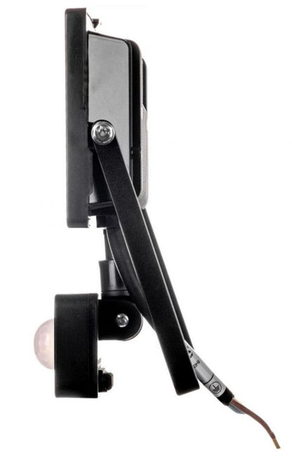 LED-spot Germina 20W med bevægelsessensor, udendørslampe IP65, 1 stk.