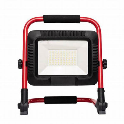 LED-arbejdslampe Germina 30W sammenklappelig på lavt stativ, 1 stk.