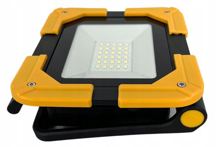 LED-arbejdslampe Germina, foldbar genopladelig projektør 20W, 1 stk.