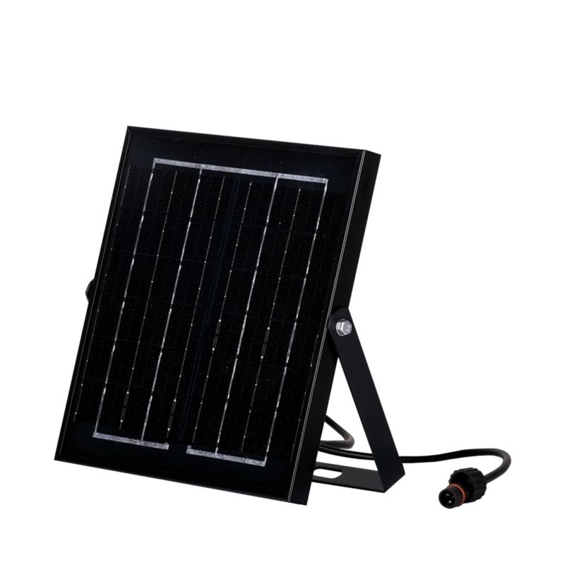 LED-spot Germina solcellelampe 50W IP65 5000K med fjernbetjening, 1 sæt