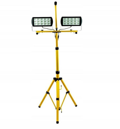 LED-arbejdslampe Germina på stativ 2x45W halogen 2-i-1, 1 stk.