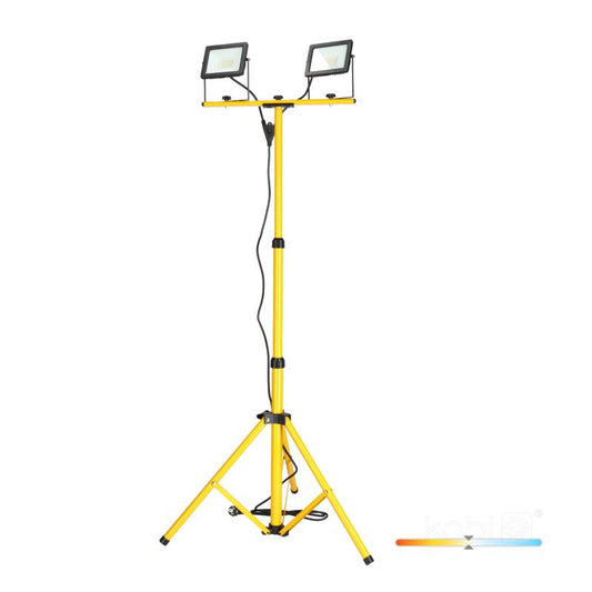 LED-arbejdslampe Kobi Tigra S 2x30W 4000K IP65 1 sæt