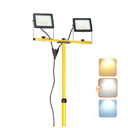 LED-arbejdslampe Kobi Tigra S 2x30W 4000K IP65 1 sæt