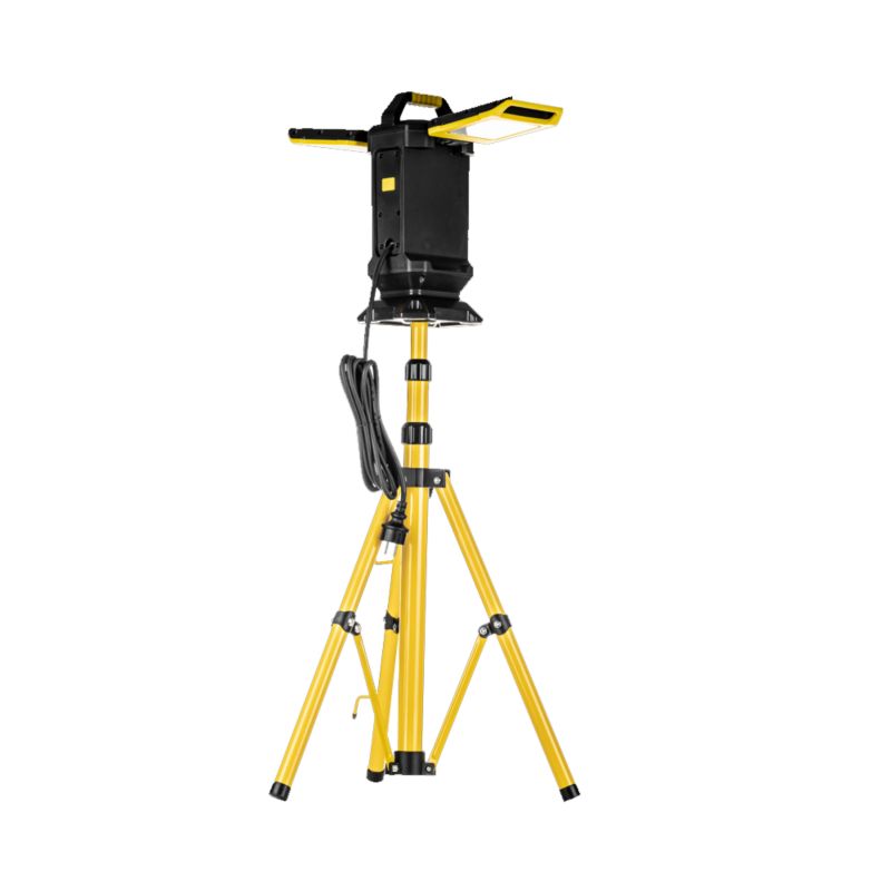 LED-arbejdslamper på stativ Germina 50W, dæmpbar værkstedslampe, 1 stk.