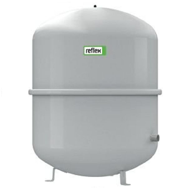 Membrantrykbeholder til centralvarme N Reflex 35 l 1,5/4 bar grå 1 stk.