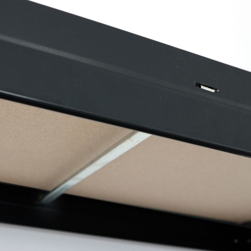 Metalpåbygning til GoodHome Rand reol 46 x 67,5 x 40 cm med 2 hylder og 150 kg bæreevne