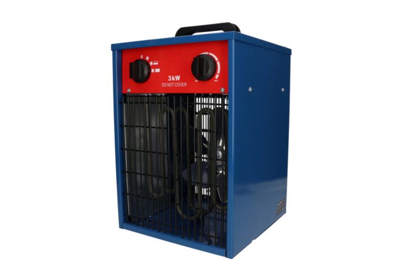 Elektrisk varmeblæser 3000 W IPX4 EH9010, 1 stk.