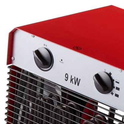 Elektrisk varmeblæser 9 kW
