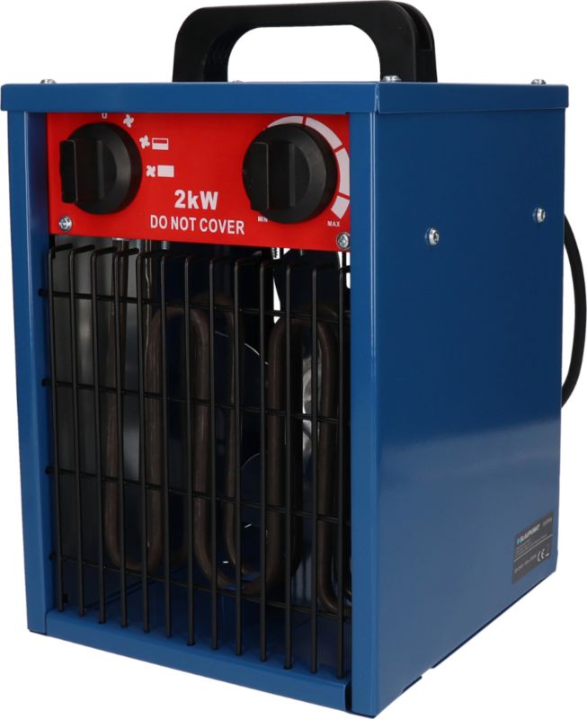 Blaupunkt EH7010 elektrisk varmeblæser 2000 W IPX4, 1 stk.
