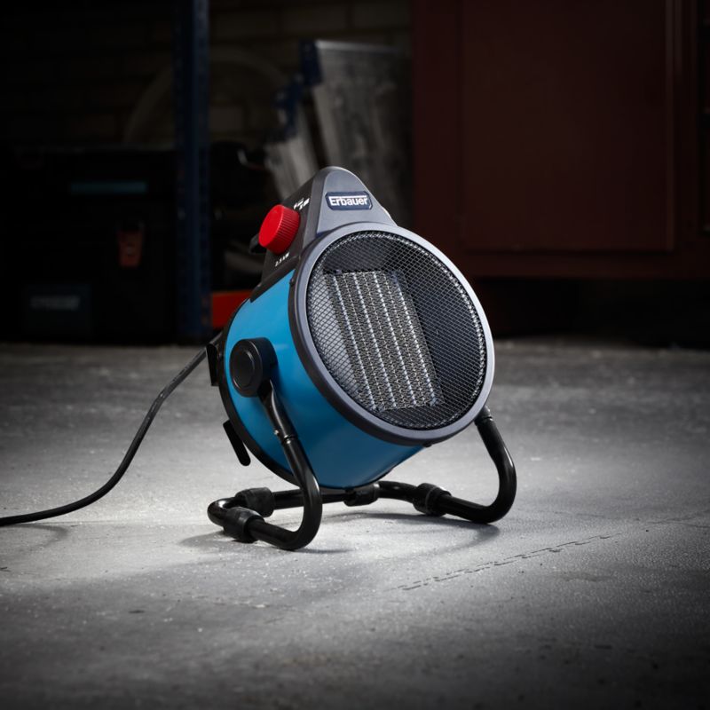 Erbauer elektrisk varmeblæser 2500 W