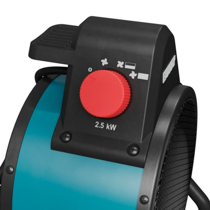 Elektrisk Varmeblæser PTC 2500 W Blå