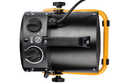 El-Varmeblæser 2 kW IPX4 Justerbar 90-067