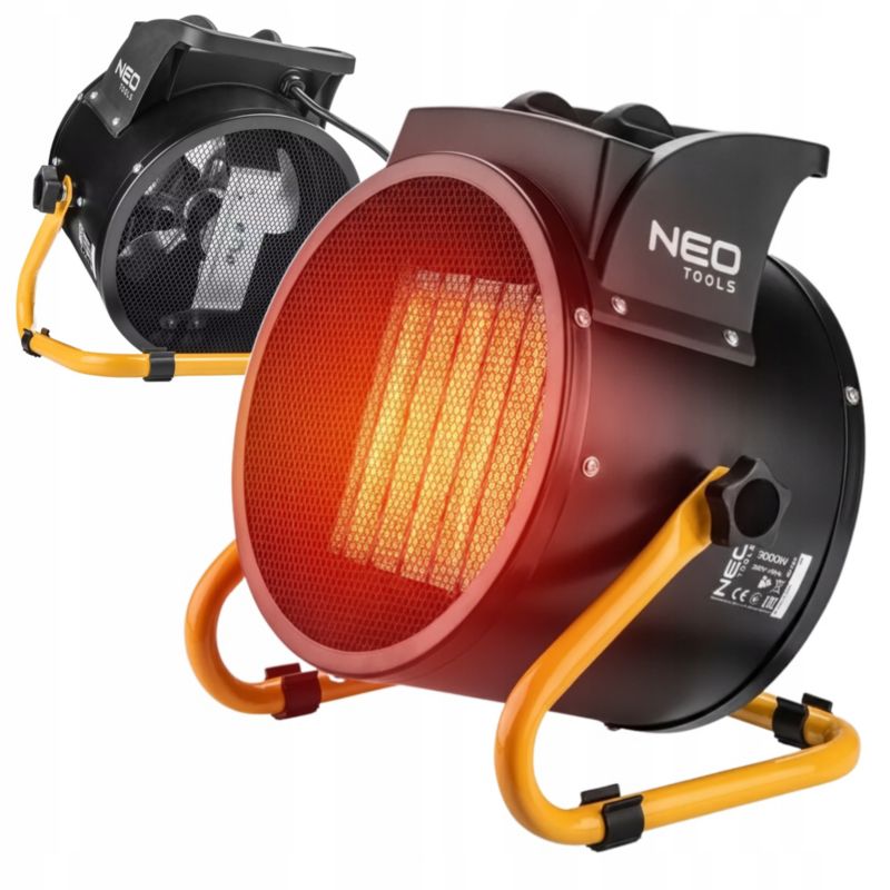 Elektrisk Varmeblæser Keramisk PTC 3 kW 90-063