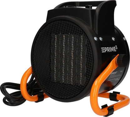 Elektrisk varmeblæser PRIME3 2000 W TEH21, 1 stk.