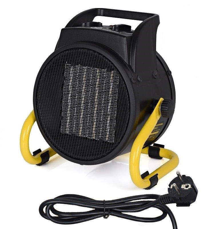 Elektrisk Varmeblæser 2000W med Termostat EWP-2