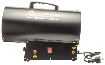 Kaltmann K-GN30 gasvarmer 30 kW LPG sæt med regulator, 1 stk.