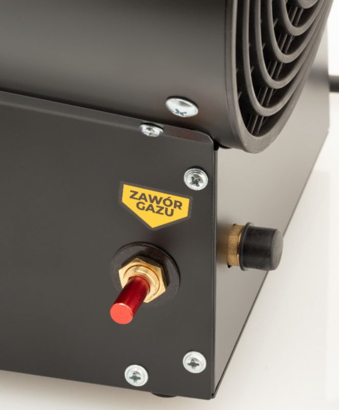 Kaltmann K-GN30 gasvarmer 30 kW LPG sæt med regulator, 1 stk.