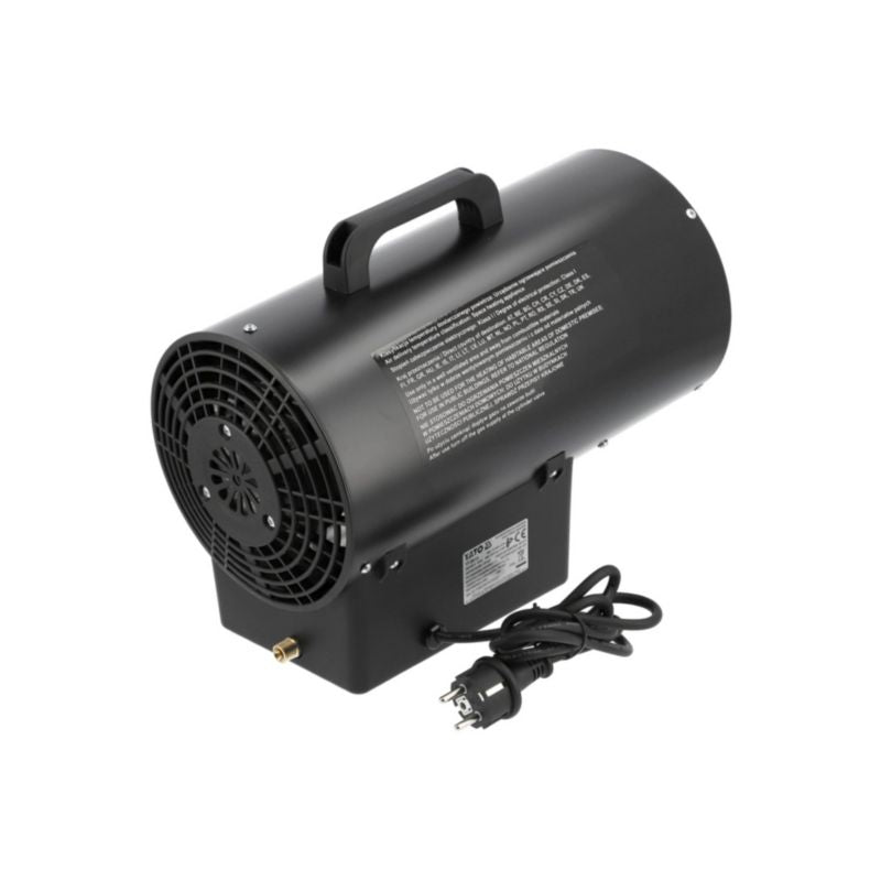 Gasvarmeblæser YT-99730 15 kW 360x190x320 mm