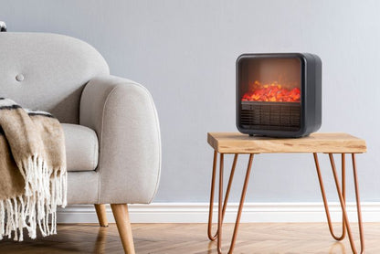 Keramisk Varmeblæser PTC med Pejseeffekt 1500W Hvid LFS-15A