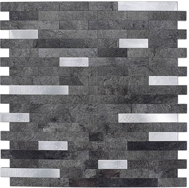 Dekorativ kompositfolie stone stripes