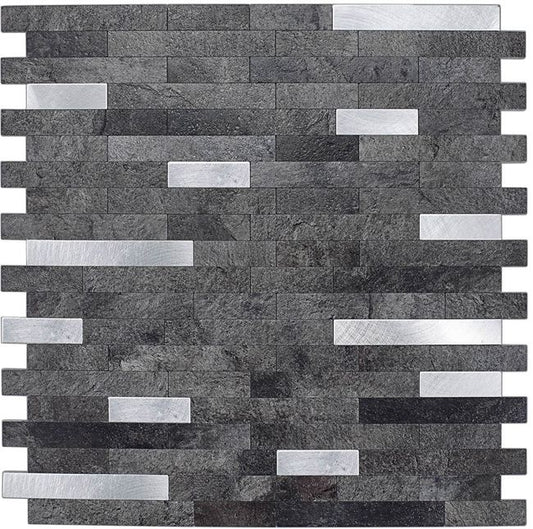 Dekorativ kompositfolie stone stripes