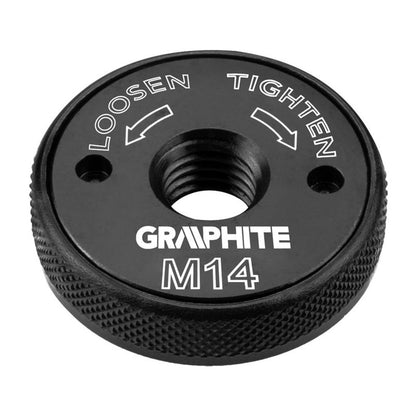 Hurtigspændemøtrik til vinkelsliber Graphite M14