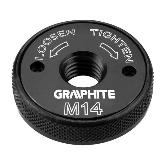 Hurtigspændemøtrik til vinkelsliber Graphite M14