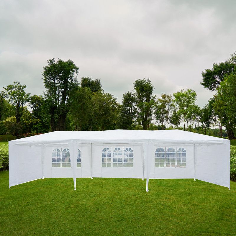 4iQ Group festtelt 3x9 m pavillon hvid 1 stk.