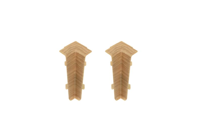 Gulvliste 60x20 mm Eg Klassisk Mat PVC 2 stk.