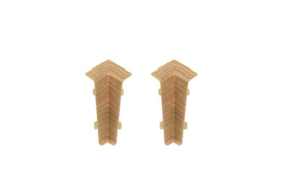 Gulvliste 60x20 mm Eg Klassisk Mat PVC 2 stk.