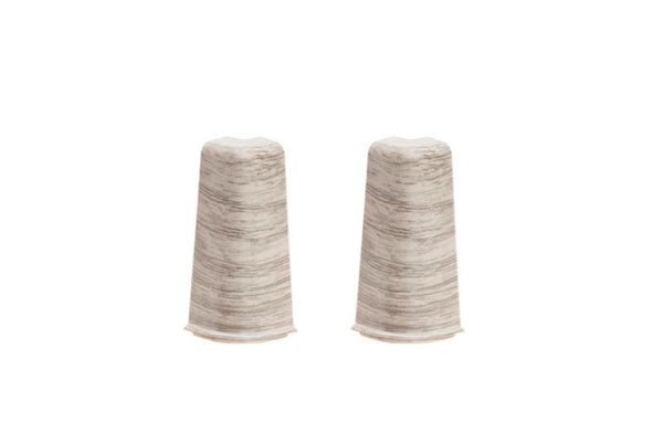 Hjørnebeslag til Gulvliste 20x60 mm Dąb Camas Mat PVC 2 stk.