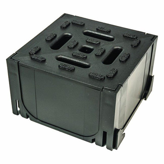 ACO Hexaline hjørne i sort PVC