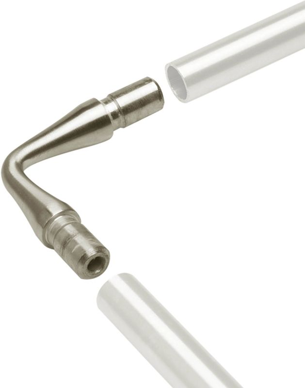 Shop Line Q12 hjørnebeslag 40 x 40 mm 90 grader i rustfrit stål