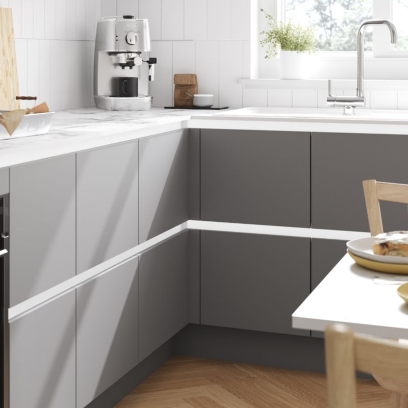 Indvendigt hjørne til GoodHome Innovo 90° skuffelist i hvid