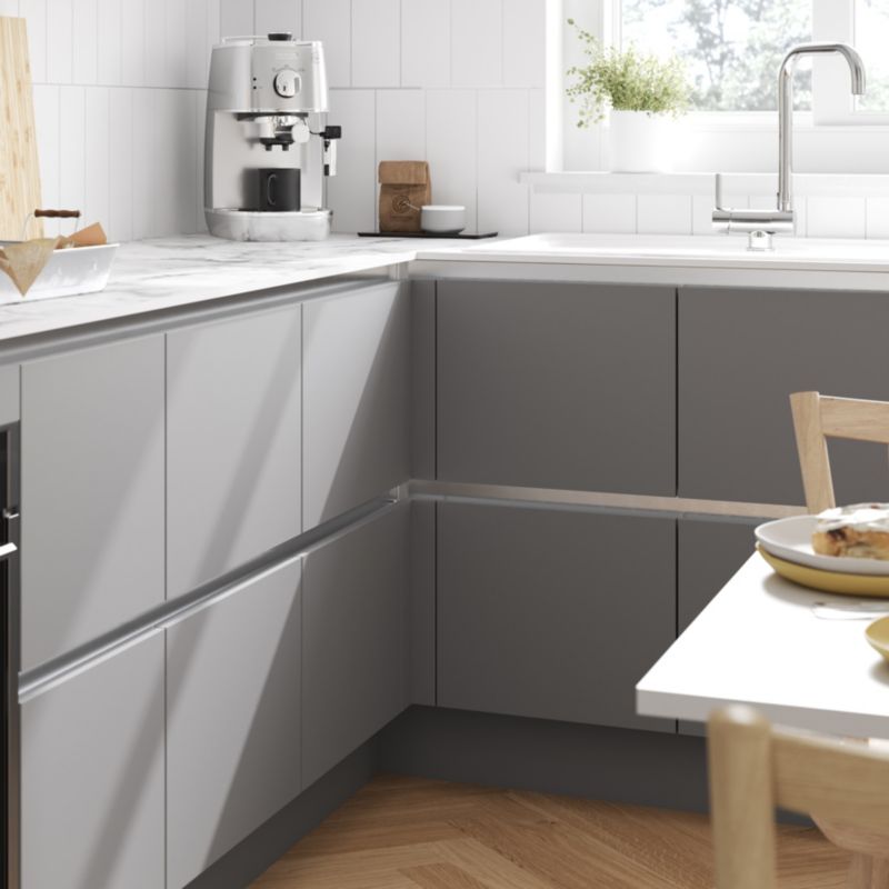 Indvendigt hjørne til GoodHome Innovo 90° skuffeliste i stål