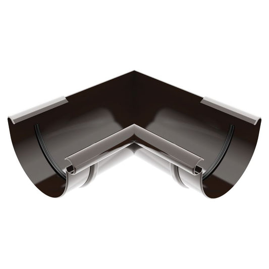 Indvendigt hjørne Ocean 100 mm brun