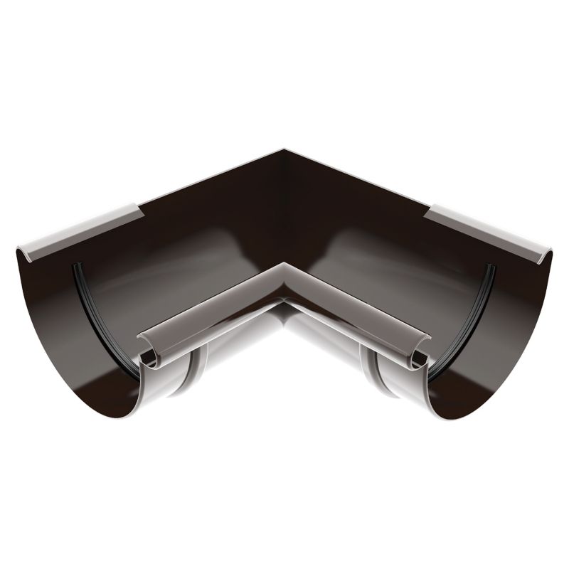 Indvendigt hjørne Ocean 125 mm brun